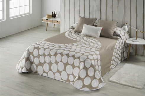 Lovatiesė "Javea Beige&White"